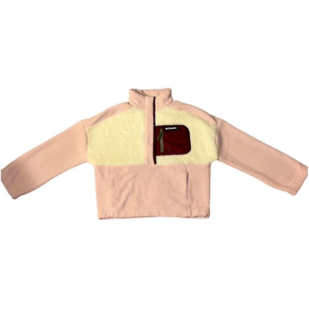 Columbia fleece button up pullover